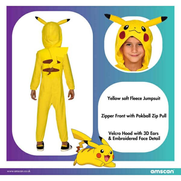 Licensed Pokemon Pikachu  – Age 3 to 4 Years