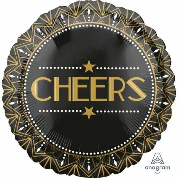 Lights Camera Action Round Foil Balloon – 17″