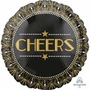 Lights Camera Action Round Foil Balloon – 17″