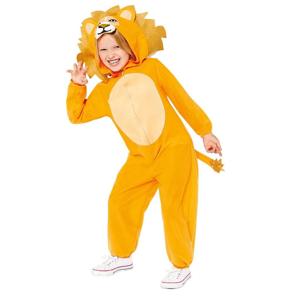Lion Animal Onesie Child Costume – Age 3 to 4 Years