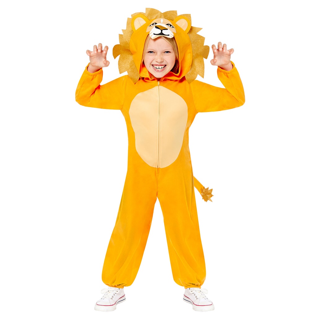 Lion Animal Onesie Child Costume – Age 3 to 4 Years