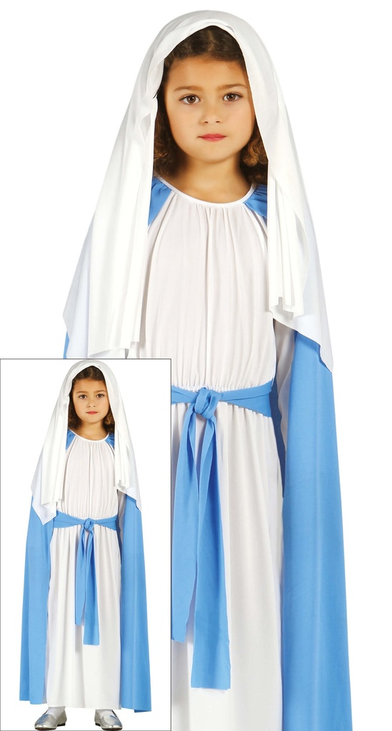 Little Mary Mother of Jesus (Virgen Maria) Age7 to 9 Years