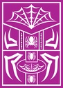 Makeup Stencil Spider 14x20cm