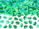 Metallic Confetti Leafs, Green, 15G