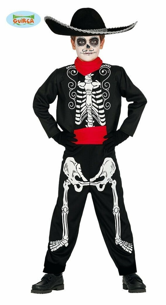 Mexican (Mariachi) Skeleton – Age 10 to 12 Years