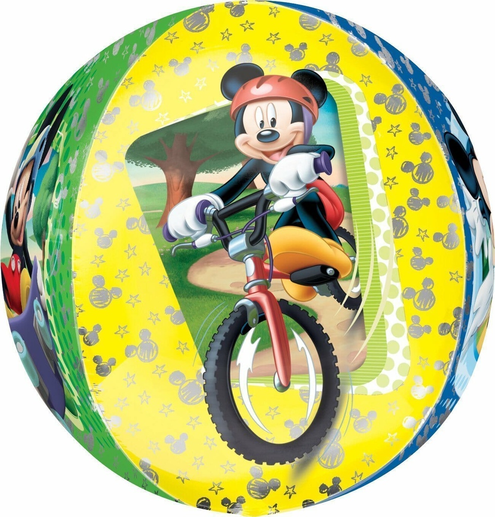 Mickey Mouse Orbz Round Foil Balloon 17″ x 18″ (43cm x 45cm)