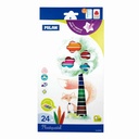 Milan Plastipastel Colours – 24pk