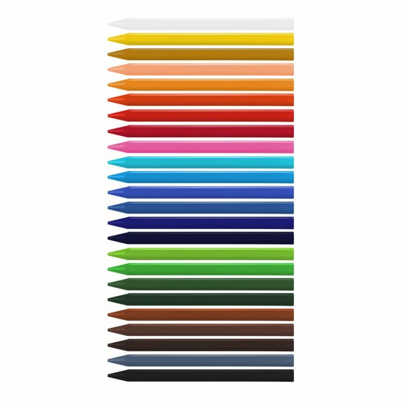 Milan Plastipastel Colours – 24pk