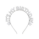 Monochrome It’s My Birthday Metal Headband