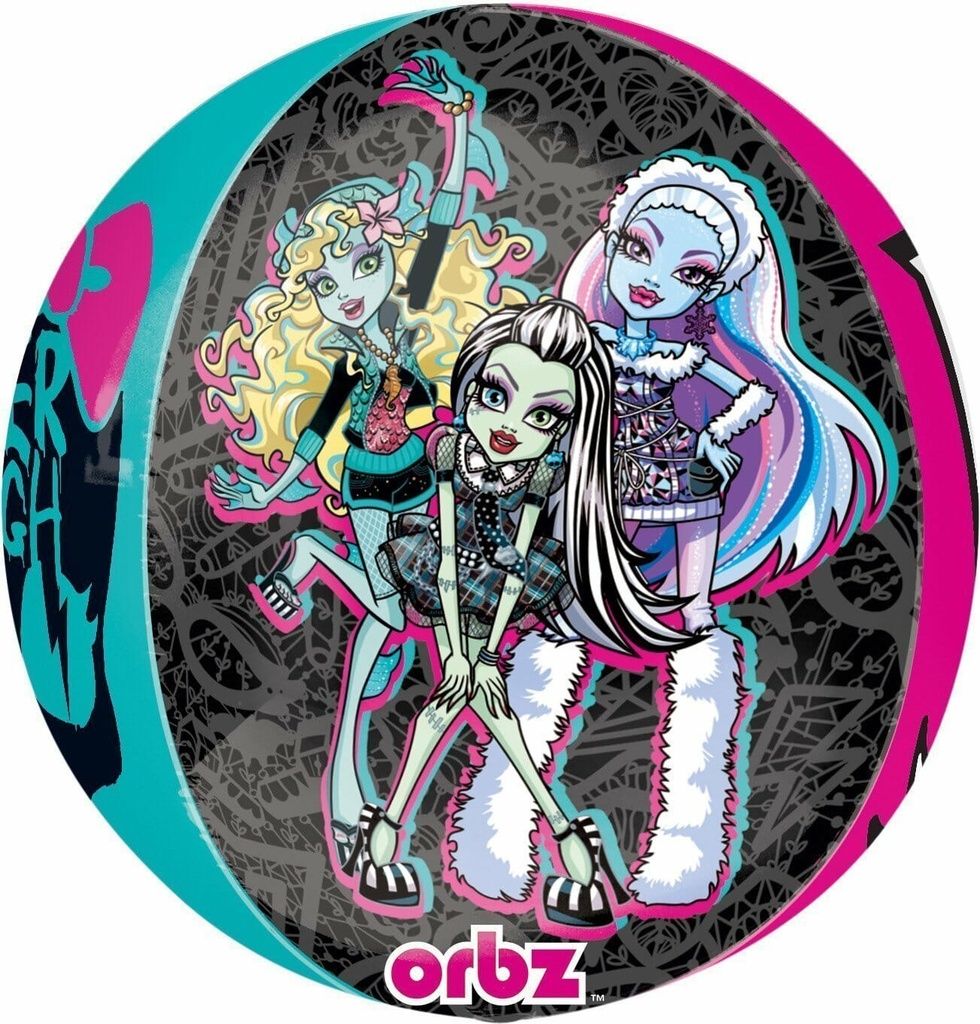 Monster High Orbz Foil Balloon – 38cm x 40cm