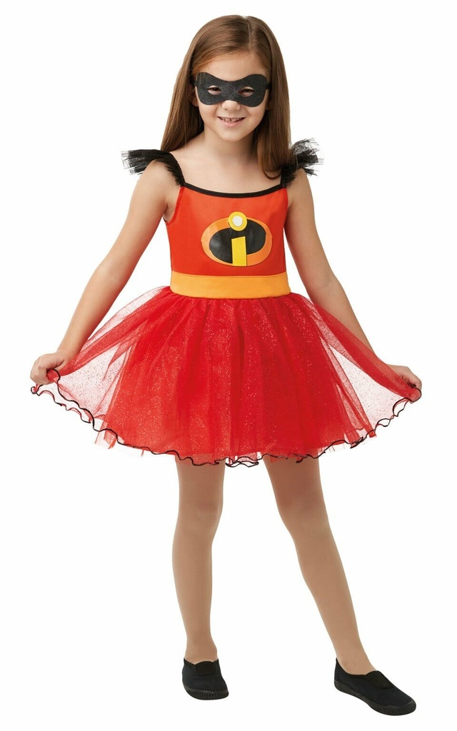 Mrs Incredible Child Tutu Dress Incredibles 2 – Age 5 to 6 Years
