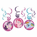 My Little Pony Swirl Decoration – 6 pk