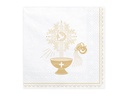 Napkins Holy Baptism, 33x33cm, Gold (1 pkt / 20 pc.)