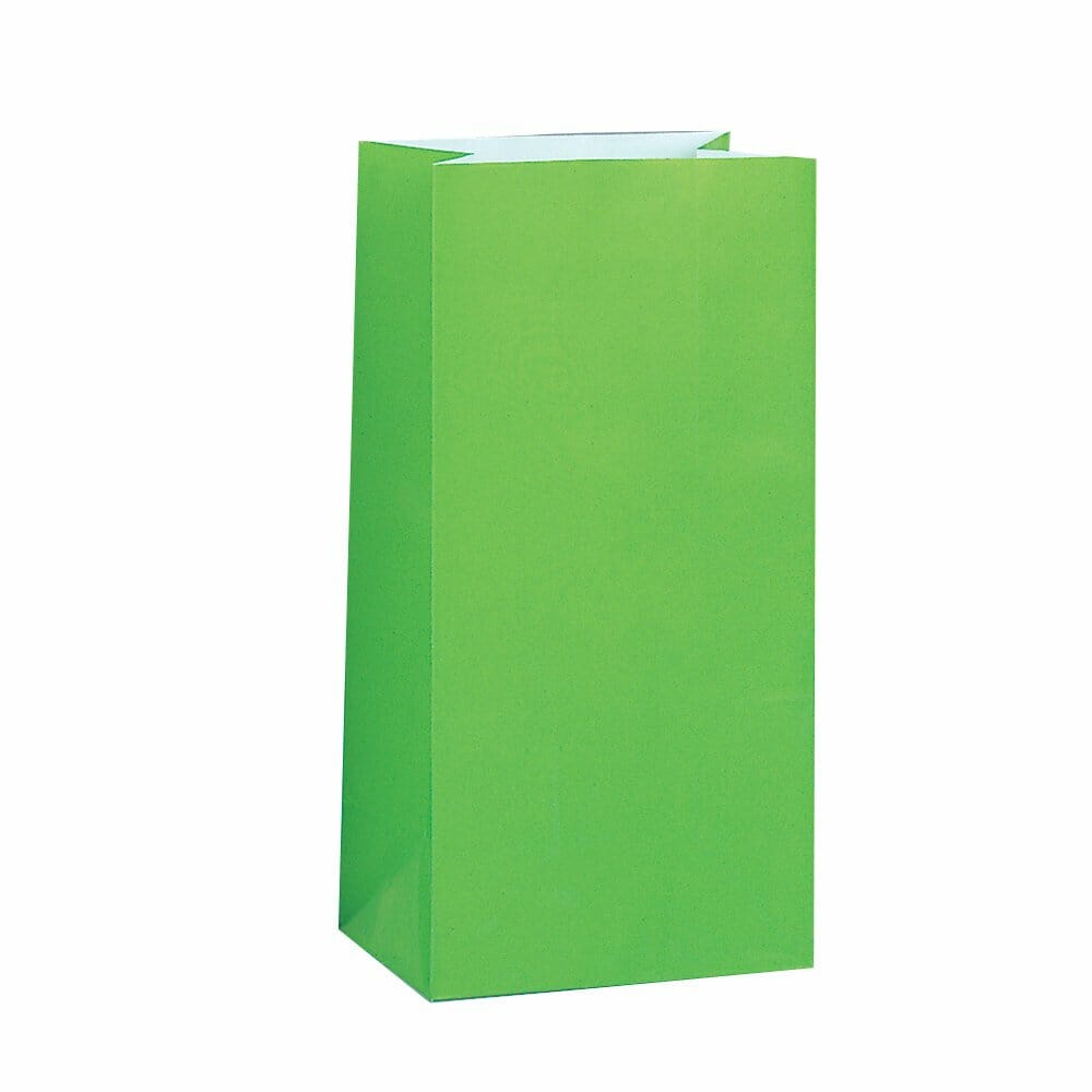 Neon Assorted Paper Party Bags – 10pk