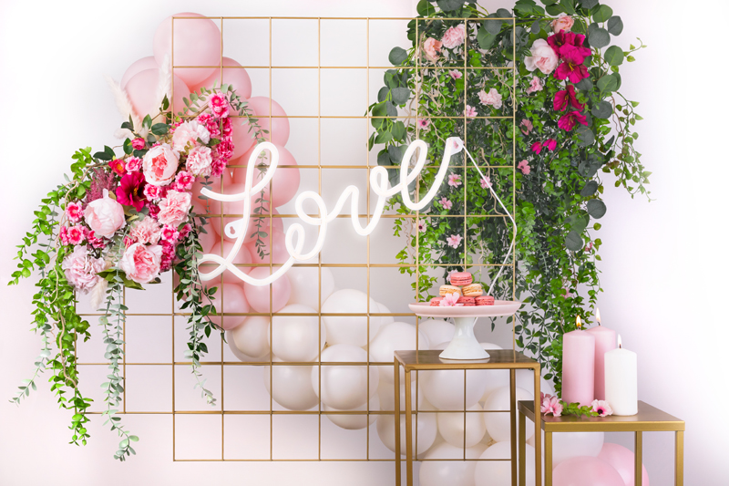 Neon Led – Love White 61x274cm