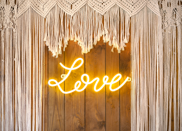 Neon Led – Love White 61x274cm