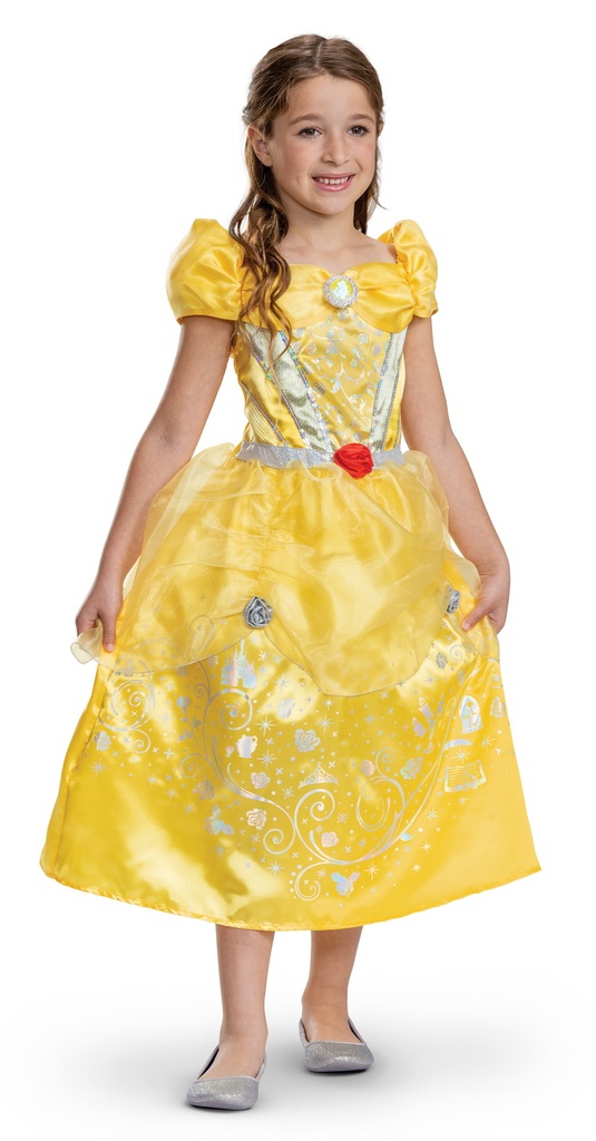 Official Disney License 100th Anniversary Princess Belle (M) – Age 7 to 8 Years