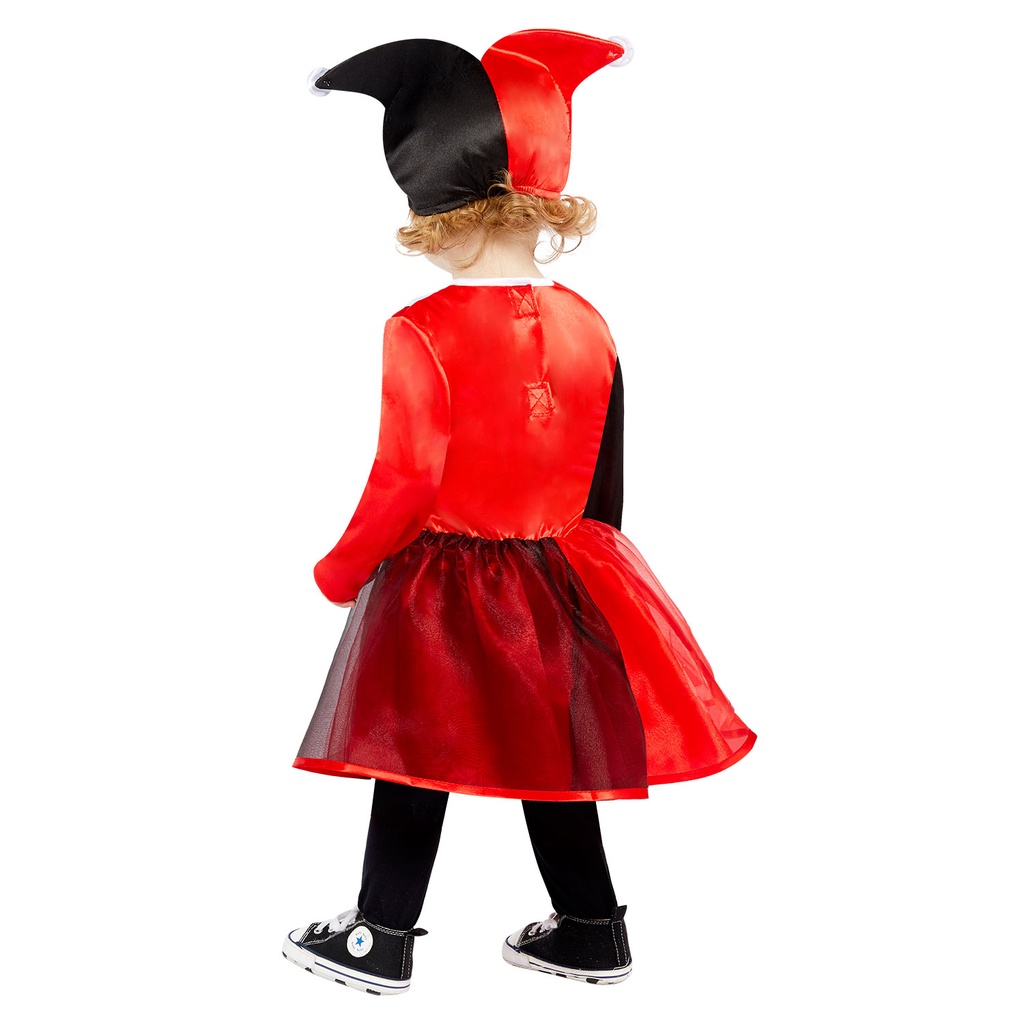 Official Licensed Cute Harley Quinn Costume – Age 2 to 3 Years