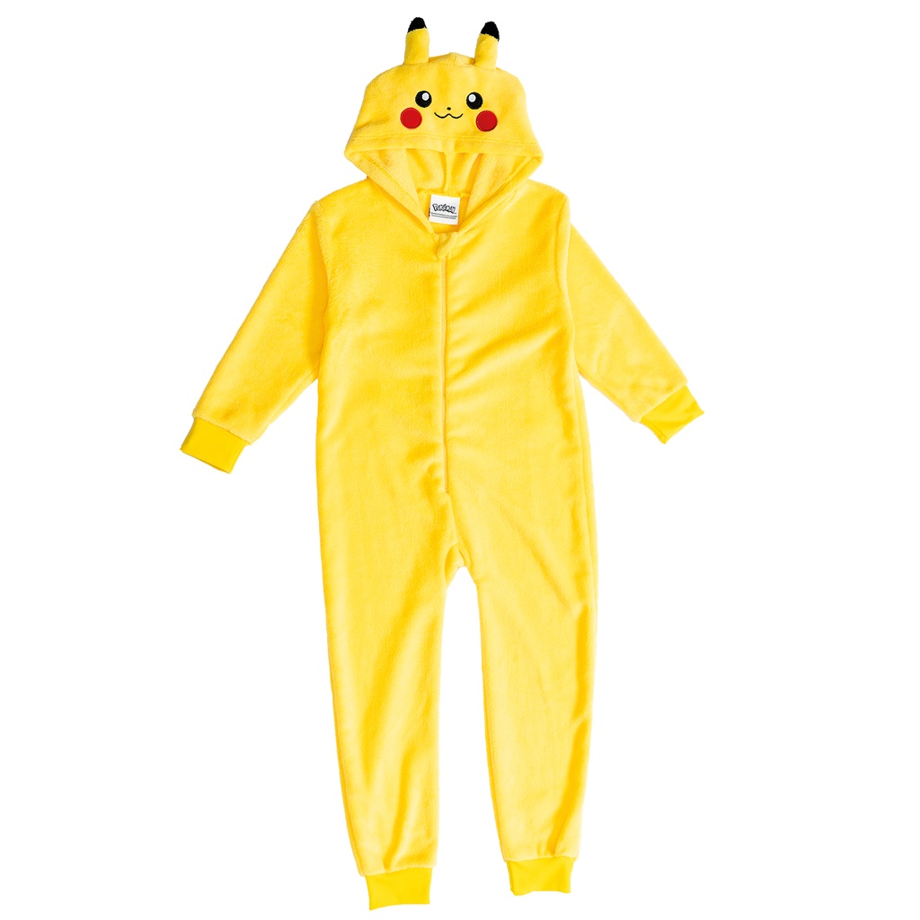 Official Licensed Onesie Pokemon Pikachu Costume – Age 4 to 6 Years