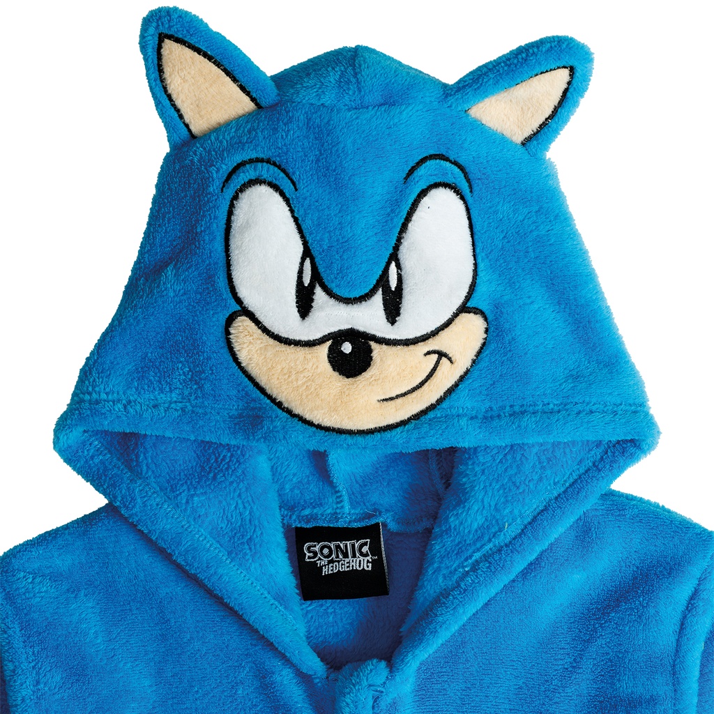 Official Licensed Onesie Sonic the Hedgehog Costume – Age 10 to 12 Years
