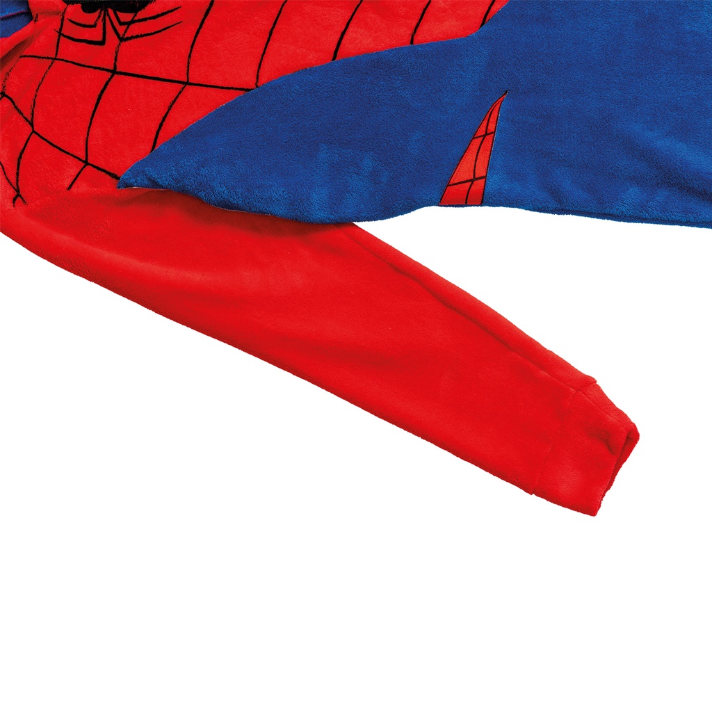 Official Licensed Onesie Spiderman Costume – Adult Size Medium