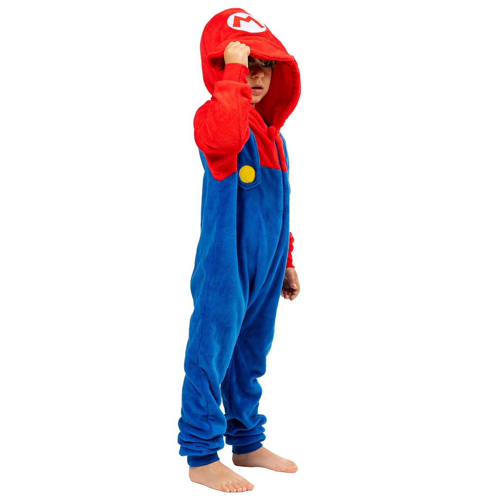 Official Licensed Onesie Super Mario Costume – Age 12 to 14 Years