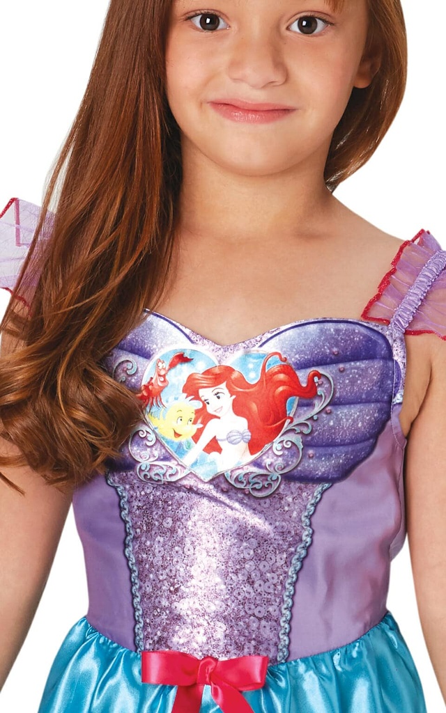 Official Licensed Sequin Ariel (Little Mermaid) – Age 7 to 8 Years