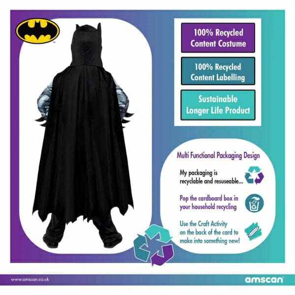 Official Licensed Sustainable Batman – Age 10 to 12 Years