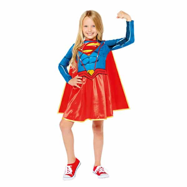 Official Licensed Sustainable Supergirl – Age 4 to 6 Years