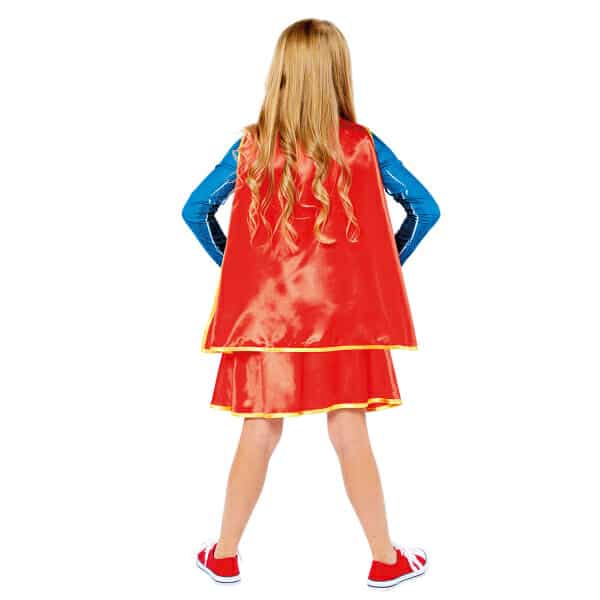 Official Licensed Sustainable Supergirl – Age 4 to 6 Years