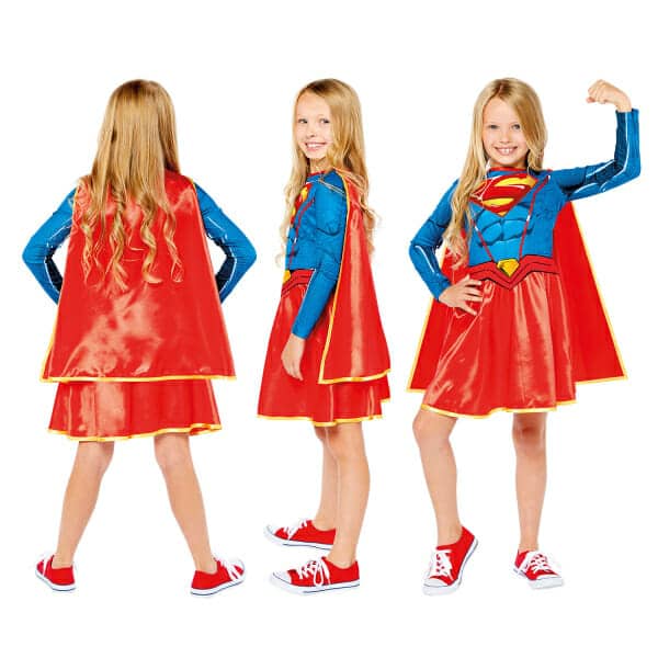 Official Licensed Sustainable Supergirl – Age 4 to 6 Years