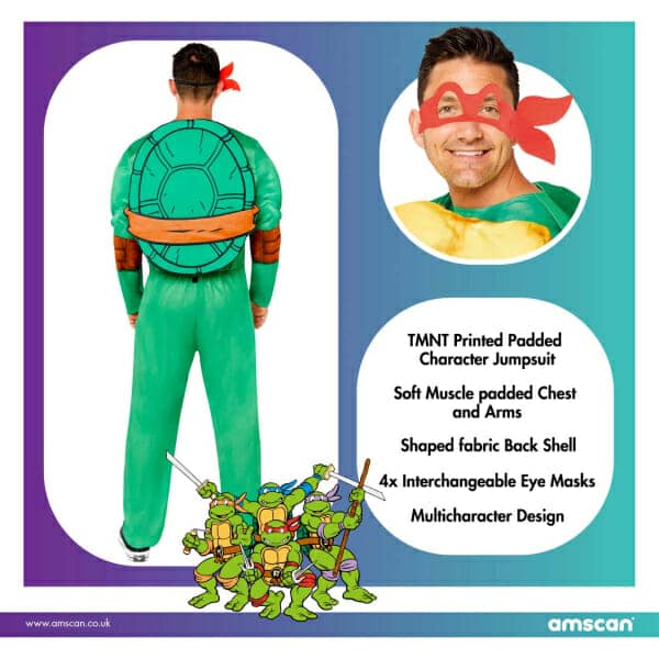 Official TMNT Men – Adult Size Large