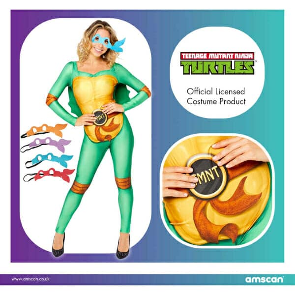 Adult Costume TMNT Women Size XL