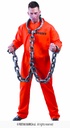 Orange Convict Prisoner Man Costume – Adult Size XXL (56-58)
