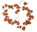 Orange Leaves Garland 190cm