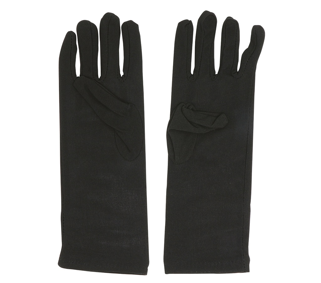 Pair of Black Gloves 25cm