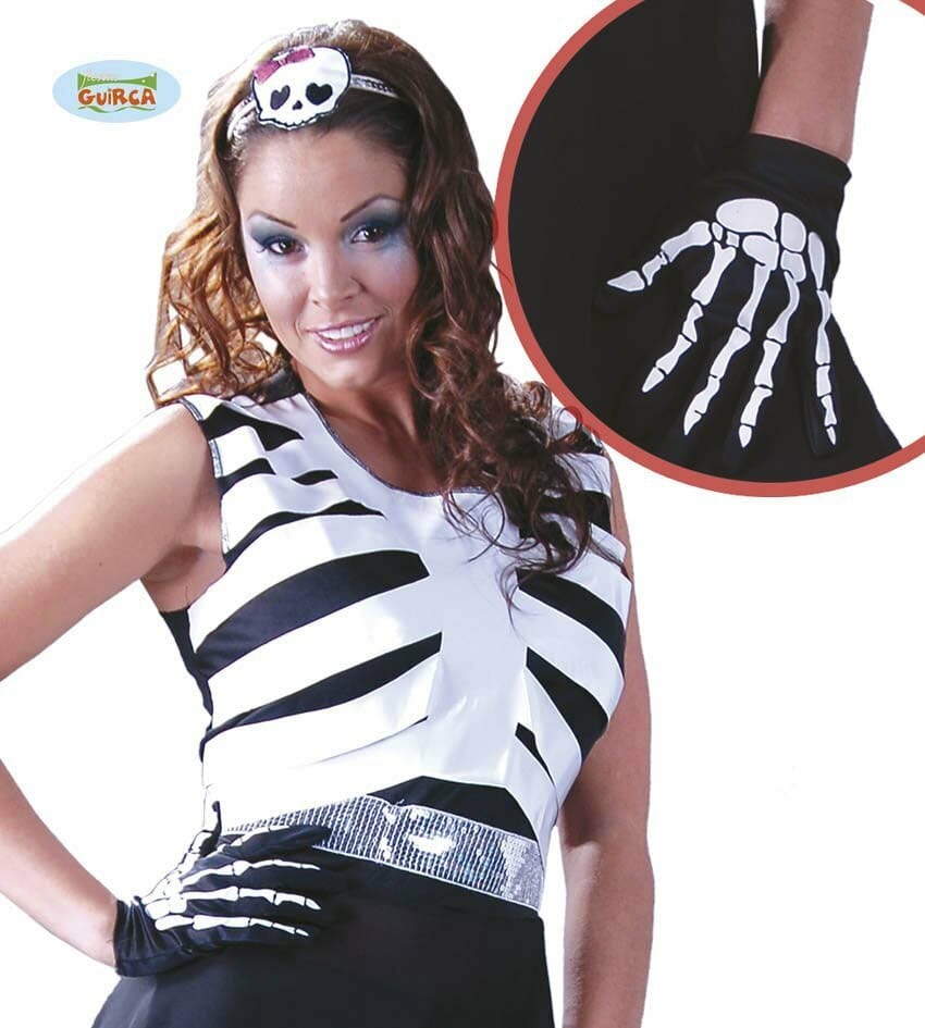 Pair of Skeleton Gloves