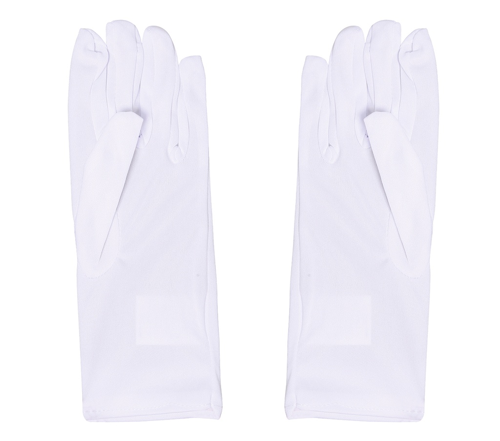 Pair of White Children’s Gloves 22cm