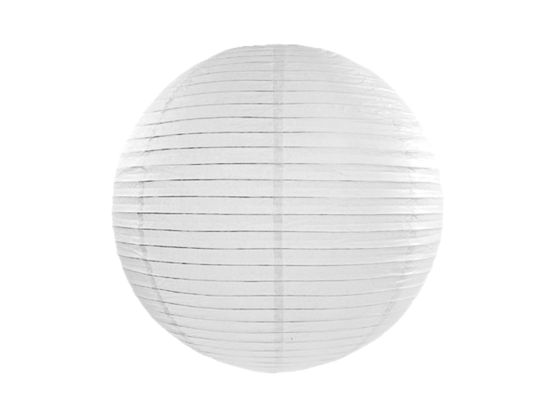 Paper Lantern, White, 20cm