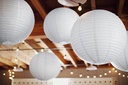 Paper Lantern, White, 20cm