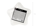 Paper Plates Star, Gold, 18cm (1 pkt / 6 pc.)