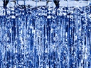 Party Backdrop Curtain Blue, 90 x 250cm