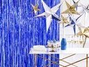 Party Backdrop Curtain Blue, 90 x 250cm