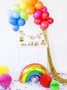 Party Backdrop Curtain Gold, 90 x 250cm