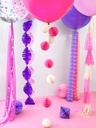 Party Backdrop Curtain Silver, 90 x 250xm