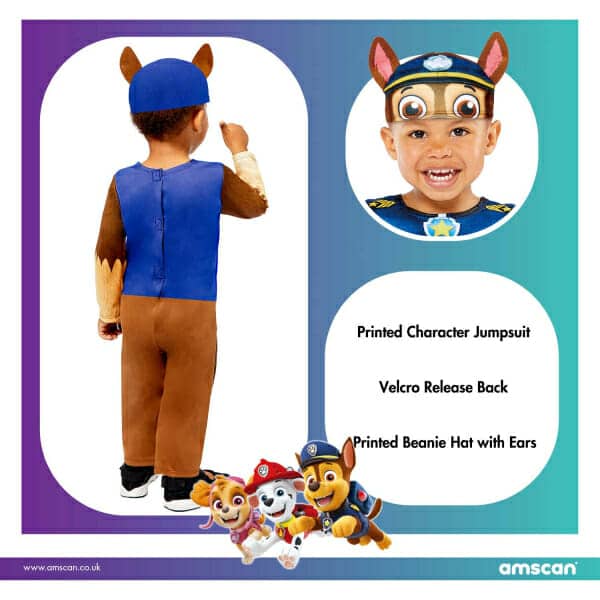 Paw Patrol Chase – Age 2 to 3 Years