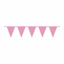 Pennant Flag Banner Plastic Bright Pink – 10m x 32cm