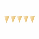 Pennant Flag Banner Plastic Gold – 10m x 32cm