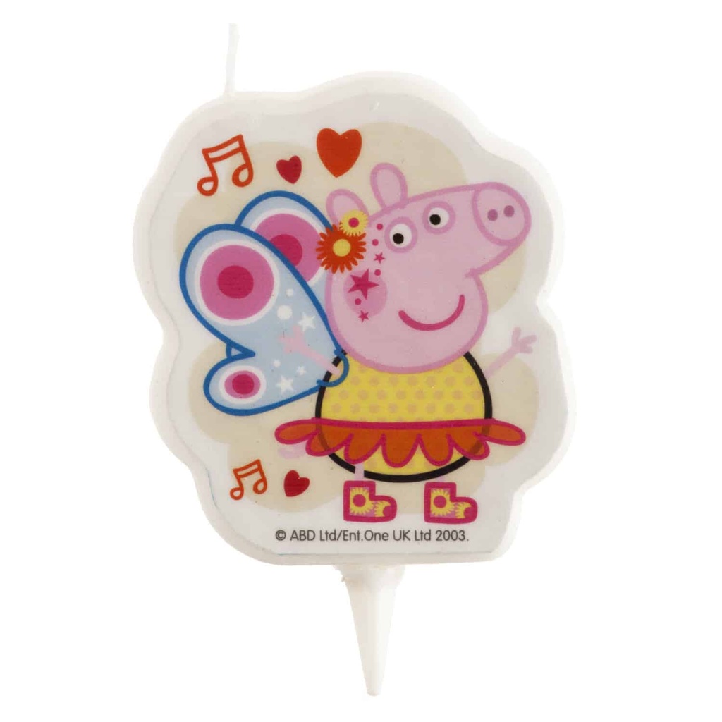 Peppa Pig 2D Birthday Candle – 7.5cm