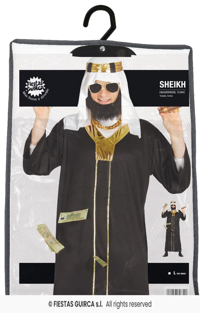 Petro Dollar Sheik – Adult Size XXL (56-58)